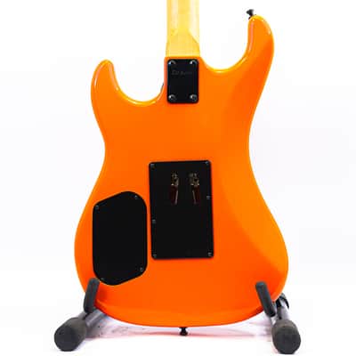 2011 Kramer Pacer Vintage Electric Guitar – Tiger Finish – Floyd Rose – Seymour Duncan JN / JB image 7