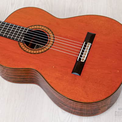 Jose Oribe Classic 640mm Classical Guitar, Cedar & Rosewood w/ Case & Hangtag, Asturias Japan image 10