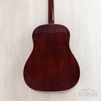 2009 Gibson J-45 ADJ Dreadnought Acoustic Guitar Transparent Orange w/ Case image 3