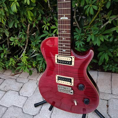 PRS Singlecut Trem 10 Top Birds Black Cherry Pre-Lawsuit Model *UNPLAYED* 2003 image 3