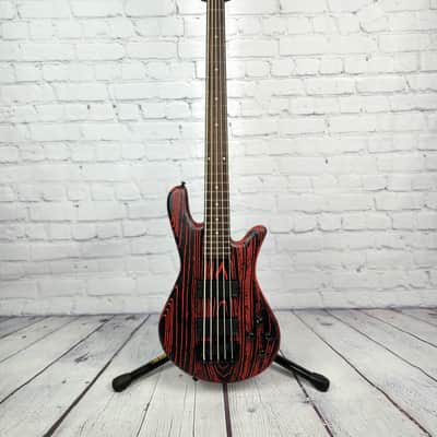 Spector NS Pulse 5 String Bass Cinder Red image 1