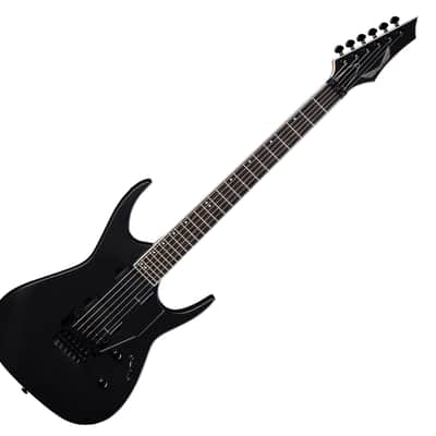 DEAN Exile Select Floyd Fluence electric GUITAR new Black Satin w/ Hard Shell Case image 2