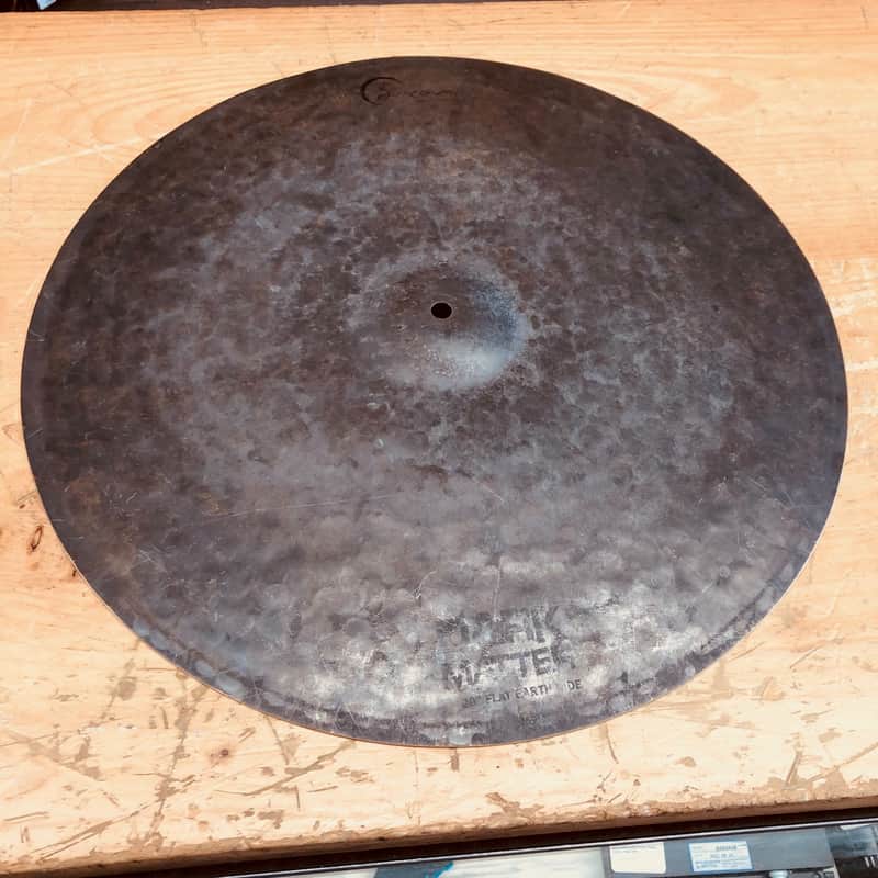 Dream Dark Matter 20" Flat Earth Ride Cymbal image 1