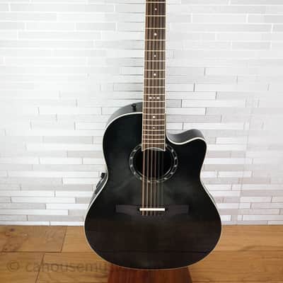 Ovation 2751AX-5-G Timeless Balladeer 12-String Deep Contour - Black image 14