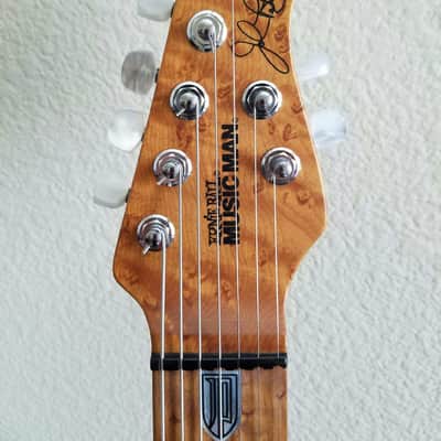 Ernie Ball Music Man JP7 PDN 2014 Neptune Blue image 6