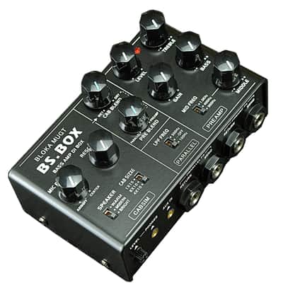 BLOKA MUGT Bass Amp DI Box, Analog Bass Pedal with Speaker Simulator,price include the import duty for US buyer image 2