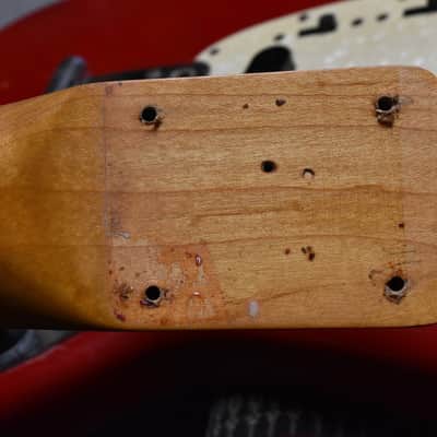 1965 Fender Mustang Dakota Red L-Series 'A' Neck w/OHSC image 23