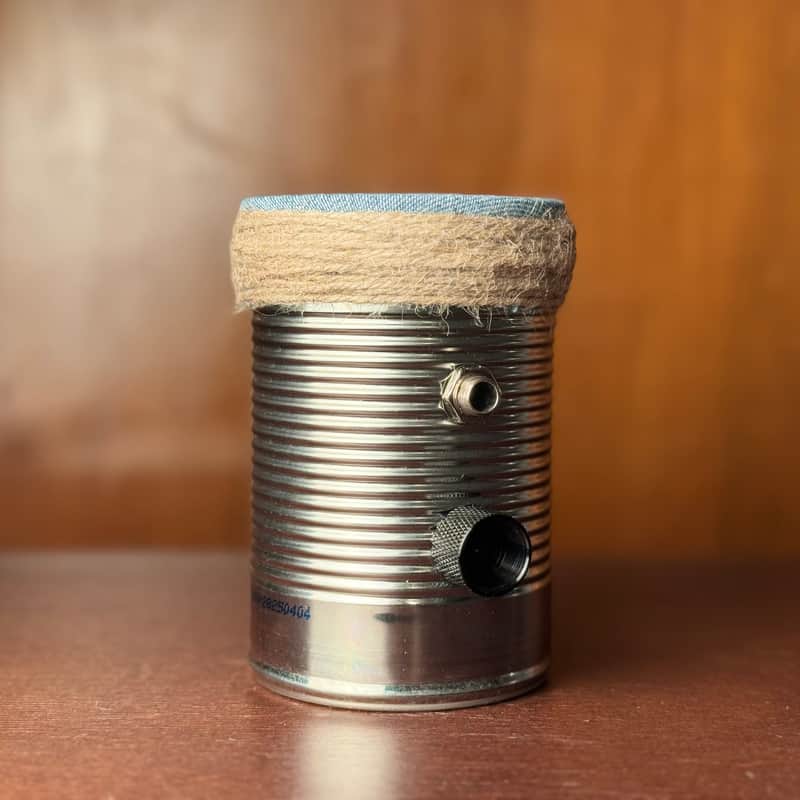 El Grande Lo-Fi Tin Can Microphone — Vintage Tone, Made in Texas (5/8" Mount) image 1