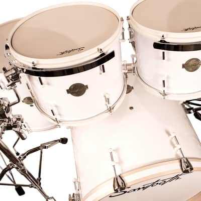 Sawtooth Command Series 7-Piece Drum Shell Pack with 22" Bass Drum, White image 4