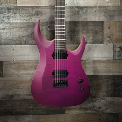 Schecter John Browne Tao-6 Electric Guitar - Satin Trans Purple B-Stock (462) image 2