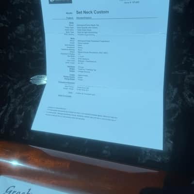 Grosh Guitars Set Neck 2011 - Violin image 5