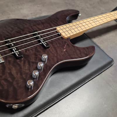 ESP J4 QM Bass BRAND NEW J-FOUR Jazz Bass MIJ E-II Standard Series Ash Body with Americam USA Seymour Duncan Pickups - Fender killer from Japan! image 14