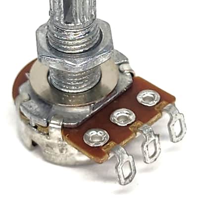Set of 4 Squier Modders Dime Size A500K Split Shaft Potentiometer image 1