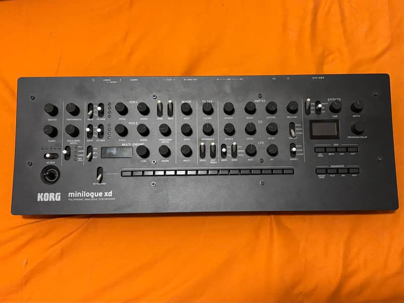 Korg Minilogue XD Module 2019 - Present - Black image 1