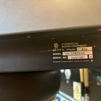 Roland VS-2480DVD 12oGB SSD, 2x VS8F-2 effects cards - VS 2480 DVD CD image 2