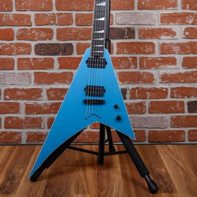 Jackson USA Custom Shop RR1 Rhoads Slab Top Blue Frost Nitro Relic Studio 2025 w/OHSC image 4