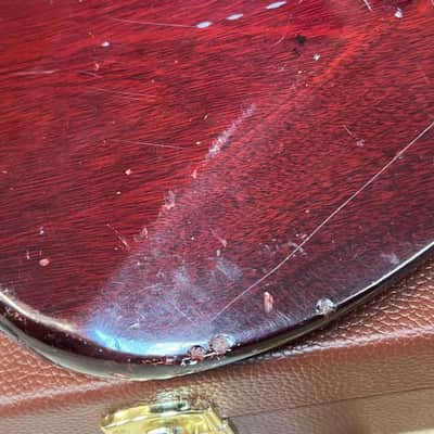 1967 Epiphone Olympic Mahogany w case image 7