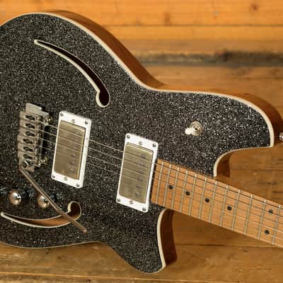 Reverend Kingbolt Air HH - Roasted Maple - Black Sparkle image 5