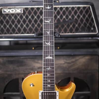 PRS McCarty Singlecut 594 Electric Guitar - Gold Top with Hardshell Case - Floor Model image 4