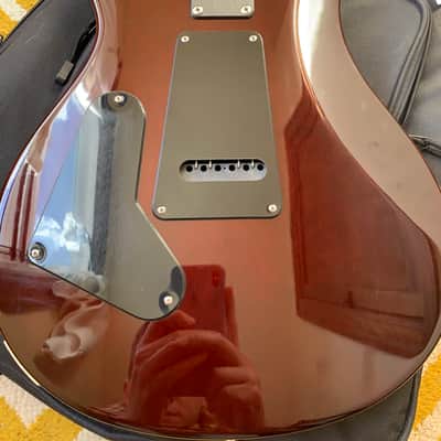 2017 PRS Paul Reed Smith USA CE-24 Burnt Amber Smokeburst Highly Figured W/ Gig Bag image 5