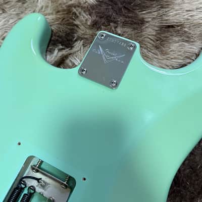 2010 Fender Custom Shop Stratocaster Loaded Body - Aged Sea Foam Green image 9