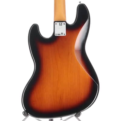 Fender Gold Foil Jazz Bass, Ebony Fingerboard, 2-Color Sunburst, Pro Setup (K6) (01693) image 2