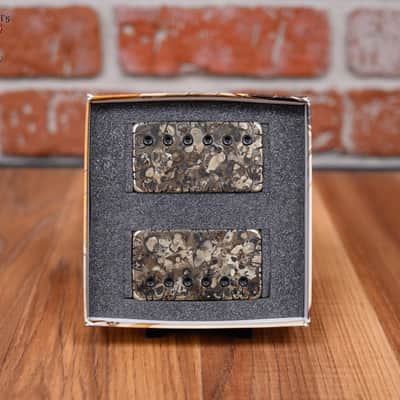 Bare Knuckle Painkiller Set with Battle Worn Camo Covers /Black Bolts 53mm Trem Spacing image 2