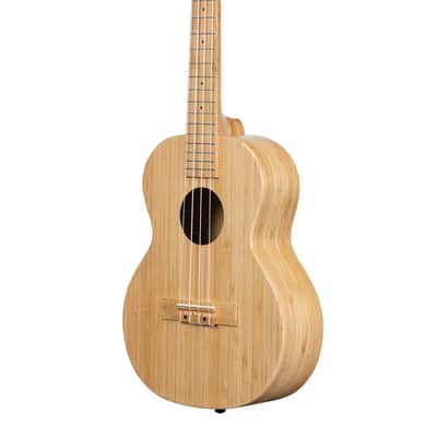 Kala Brand Music Co. Bamboo Collection, 4-String Ukulele, Right, Natural, Tenor (KA-BMB-T) image 4