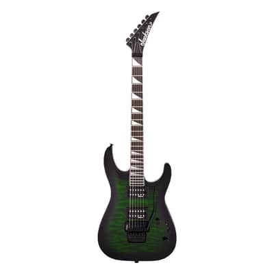 Used Jackson JS32Q JS Series Dinky Arch Top DKA - Trans Green Burst image 2