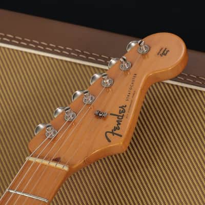 Fender USA Vintage Hot Rod '57 Stratocaster Maple Fingerboard Candy Apple Red [V174159] (04/29) image 11