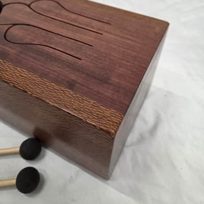 Hardwood Music Company Purple Heart/Leopard Wood 6-Key Bones 2010s (C020-12) image 4