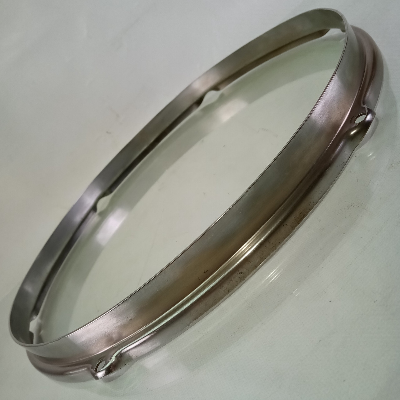 Gretsch 13"BRASS Stick-Chopper Broadkaster COB Tom Drum Rim/Hoop Double-Flange50 — main photograph