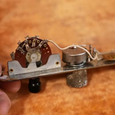 Vintage 1966 Fender Telecaster Control Assembly image 5