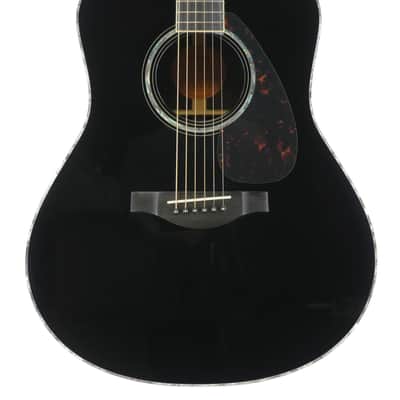 Yamaha LL16DRBLHC Dreadnought Black image 1