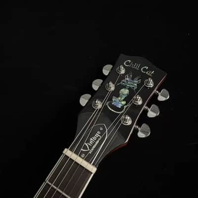 Chill Cat Vintage Standard Tokyo Sunset Electric Guitar image 7