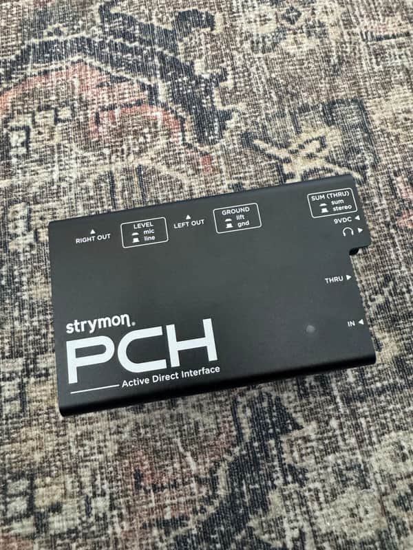 Strymon PCH Active Direct Box 2025 - Present - Black image 1