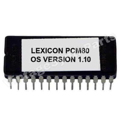 Lexicon PCM80 Latest OS firmware V. 1.10 PCM-80 Upgrade Update Eprom Latest Os