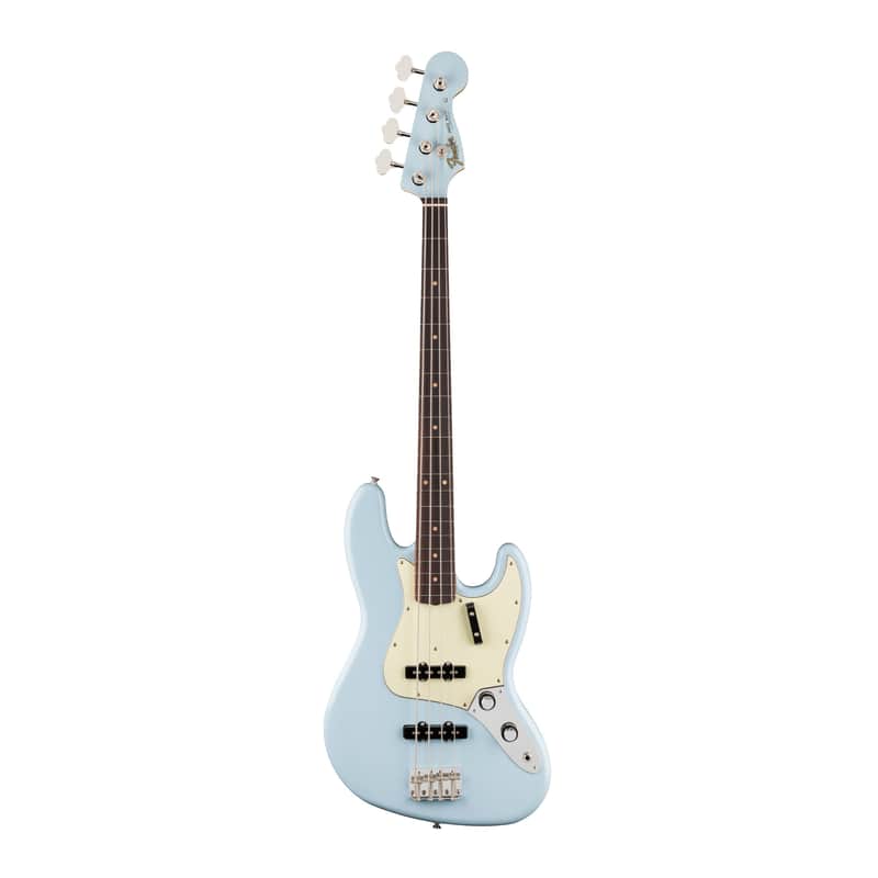 Fender Vintera III Early '60s Jazz Bass, Rosewood Fingerboard, Sonic Blue image 1