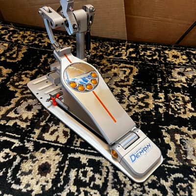 Pearl P3000D Eliminator Demon Direct-Drive Single Bass Drum Pedal - Silver / Grey image 2