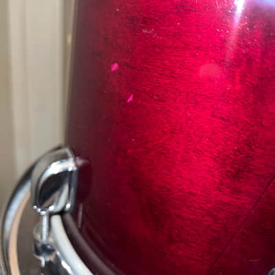 Tama Starclassic Maple 5 Piece Drum Kit Violet Shade Made In Japan image 8