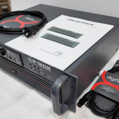 Electro Voice P1202 Power Amplifier + 2 x M115 Module In good condition Made in Germany image 8