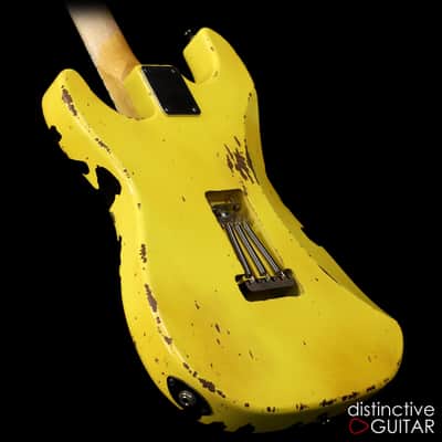 Friedman Guitars Vintage S - Graffiti Yellow Leopard image 11