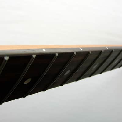 Roasted Telecaster Guitar Neck/ Maple-Rosewood/22-Med Jumbo Frets/ fits Warmoth, Fender Tele image 4