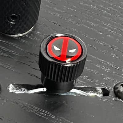 Deadpool Switch tip knob for Blade style switch 3 or 5 way for Fender Strat tele Jackson Ibanez others image 1