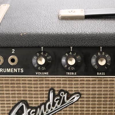 1966 Fender Princeton-Amp AA964 Tube Guitar Combo Amplifier w/ Footswitch #50085 image 3
