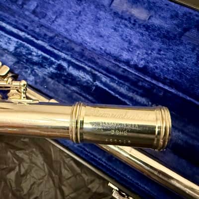 Gemeinhardt 3SHB Intermediate Flute w/Solid Silver Custom J1 Headjoint, Open Hole, Low B Foot image 7