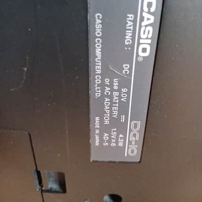 Casio DG-10 Digital Guitar – Black – 1980s Synth Guitar – With Power Supply – UK image 5
