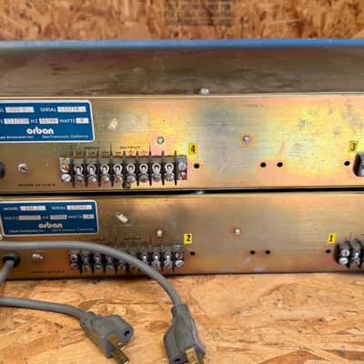Orban 622B Dual-Channel 4-Band Parametric Equalizer- Blue image 2