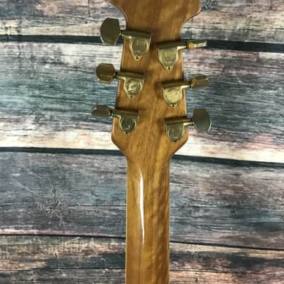 Used Ovation 1528D Ultra Deluxe Shallow Bowl Acoustic Electric image 6