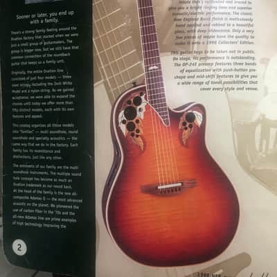 Ovation - USA Collector’s ‘98-NEB 1998 - New England Burst image 2
